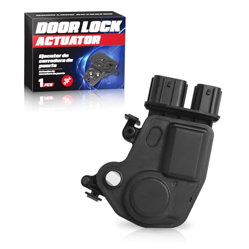 Image of ENA Front Right Passenger Side Door Latch Lock Actuator Compatible with Acura RSX 2002-2006, Honda Accord CR-V Odyssey Pilot 2003-2010 V6 2.4L 3.5L for 72115-S6A-J01 72115-S6A-J11 746-301