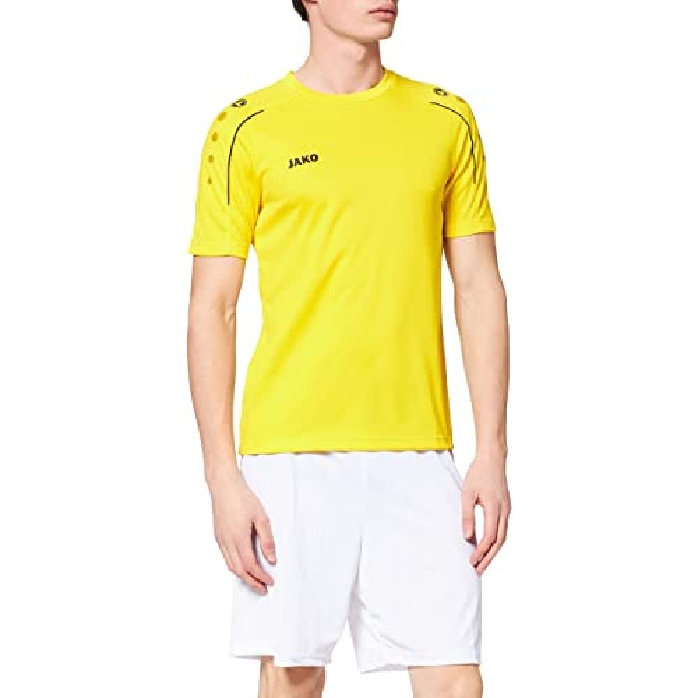 JAKO T-Shirt Classico Kids T-Shirt - Citron, 128