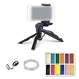 Pixlplay - Smartphone Tripod/ Grip with Non-Drying Modeling Clay Kit + Camera Shutter and Wire for Stop Motion Animation