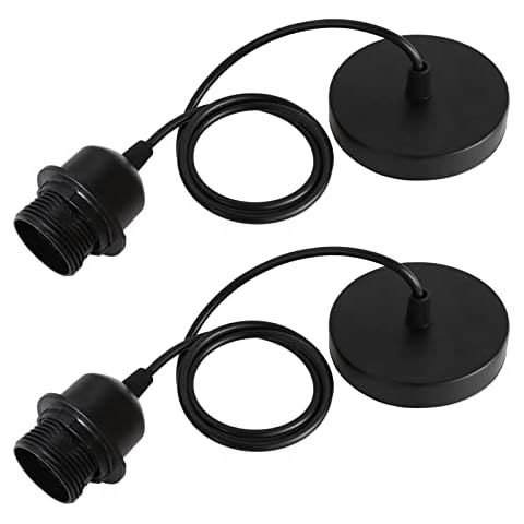Suspension E27 Caldarax Noir Cover