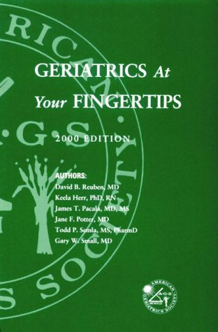 Geriatrics at Your Fingertips 2000 0787269190 Book Cover