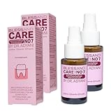 BLESSAND Zahnfleischgel Intensivserum No.7 by Dr. Adyani – 2 x 30 ml Vorteilspack | Begleitende Pflege bei Zahnfleischproblemen, Zahnfleischbluten, Entzündungen & Parodontitis