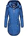 Produktbild Marikoo Damen Winterparka Wintermantel mit Abnehmbarer Kapuze Kamii Blau Gr. S