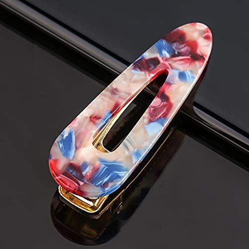 Barrettes à cheveux en acétate de qualité supérieure avec imprimé graphique - 6