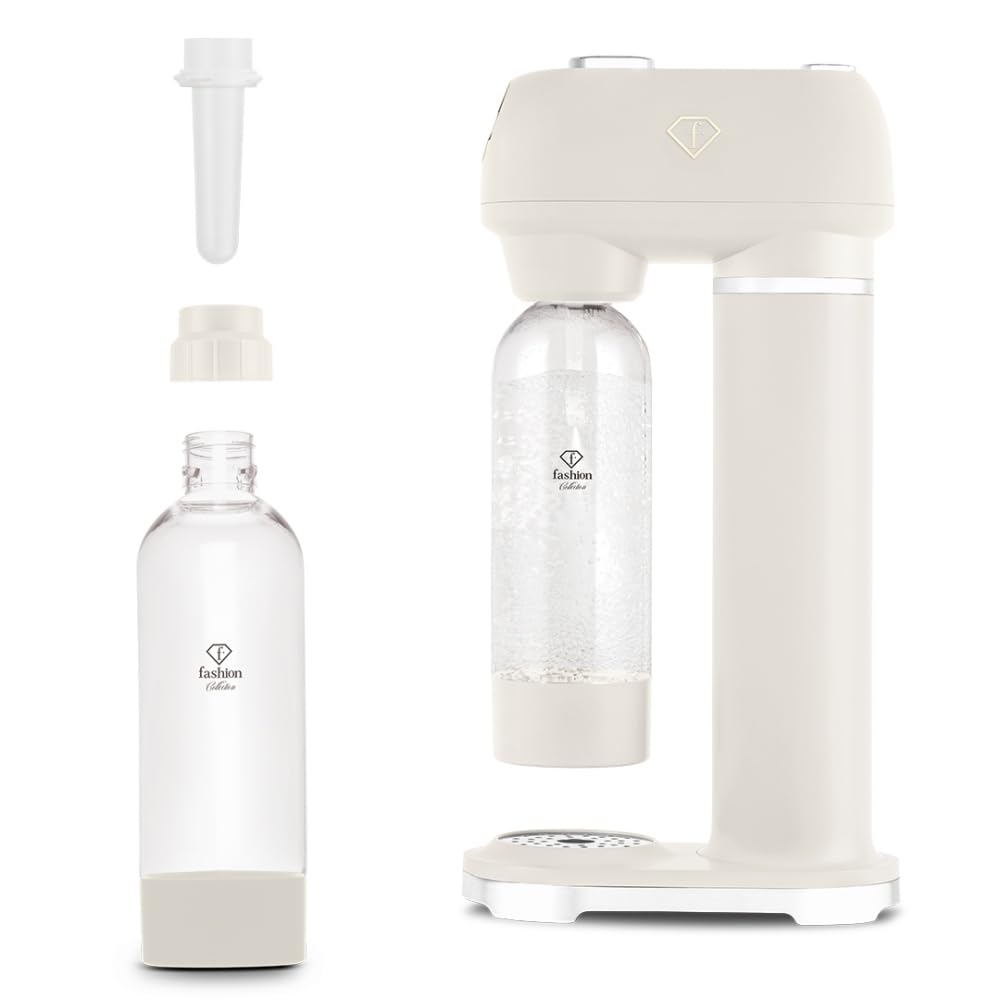 Fashion by Berlinger Haus – sodabar saturator + 2 butelki Matte Cream – Gold Collection – 2 l