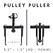 Shankly Two Jaw Harmonic Bearing Puller and Gear Puller Universal Bearing Puller Tool or Pullers for Mechanics Heavy-Duty Pilot Bearing Removal Tool Small Bearing Puller