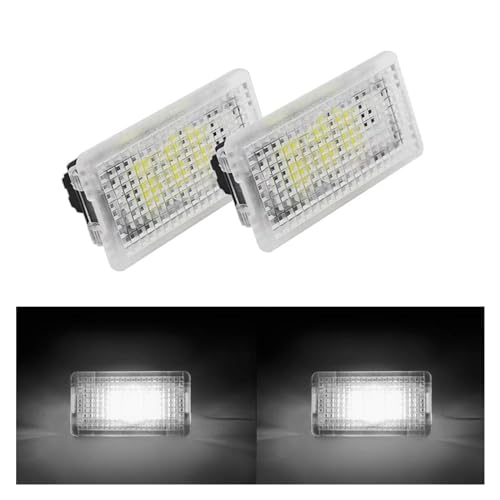 Luz LED para puerta de Tesla Model 3 S X iluminación interior color blanco 2