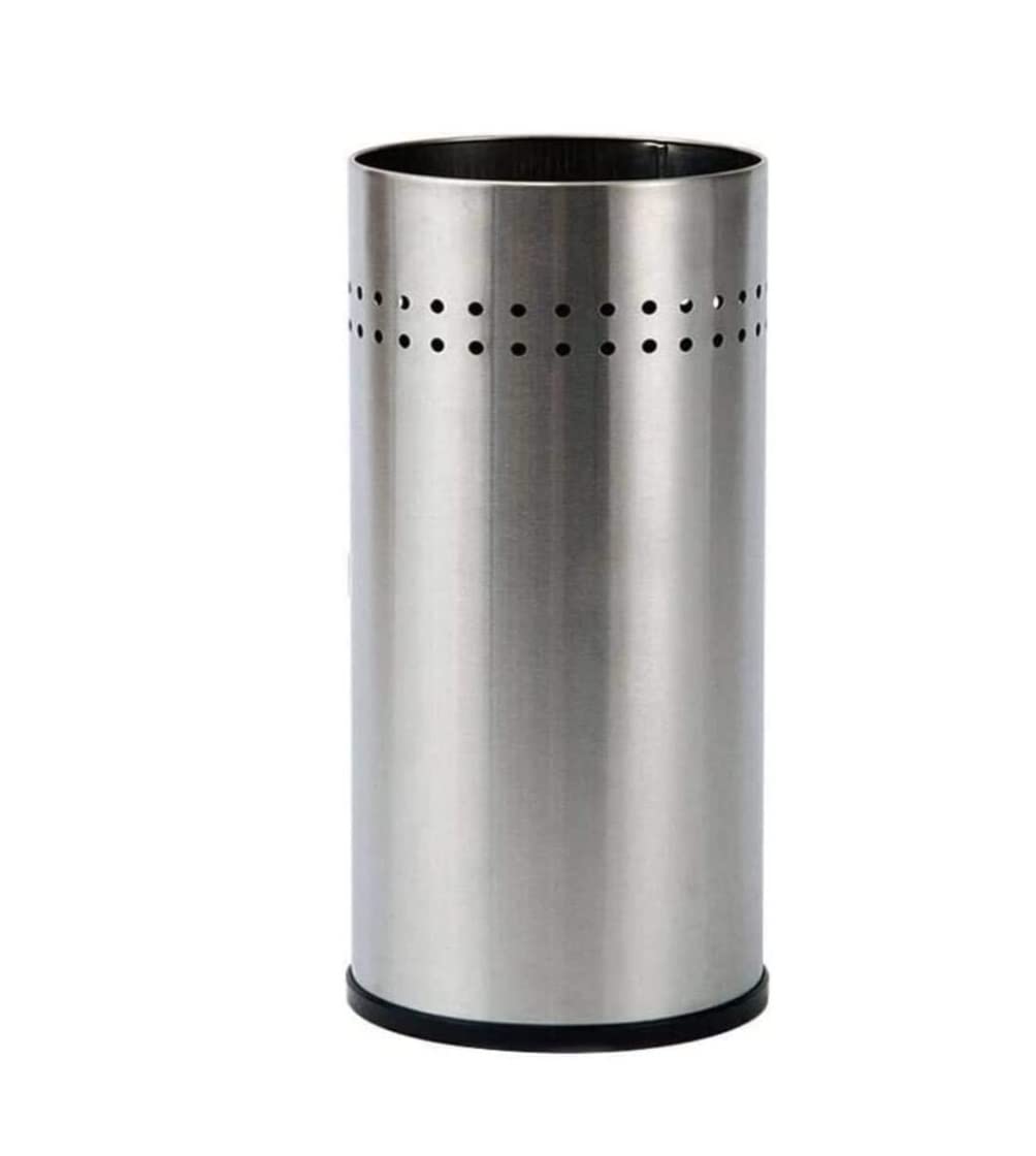 DFGHNBVC Stainless Steel Umbrella Holder - Round Indoor Umbrella Rack, Space-Saving Nizer For Home Hotel, Stylish Umbrella Stand, Durable Umbrella Bucket For Corridors