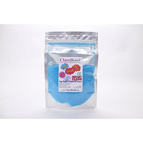 Classikool 100g Professional Candy Floss Sugar - Ready for Machine (Bubblegum, Blue) Cover