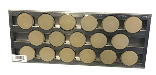 18 1/8 x 7 1/4, Turbo, Captn Cook Heat Tray w Briquettes - TCCFT