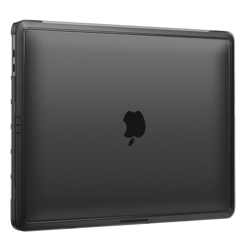 Image of Soonjet for MacBook Air 13 inch Case A2337 M1 A2179 A1932, 2020-2018, Black