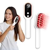 Laser Hair Growth Comb,Red Light Therapy for Hair Growth,Vibrating Scalp Massager Promotes Fuller, Thicker Hair for Men & Women