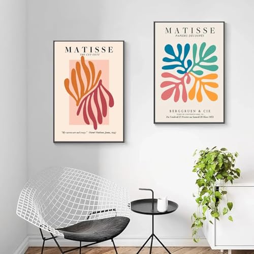 Toile fleurs de Matisse XINBAO impression haut de gamme 70x90