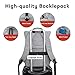 COTS Laptop Backpack, 15.6 Inch Business Travel Fashion Casual Daypack for Men&Women (Grey)
