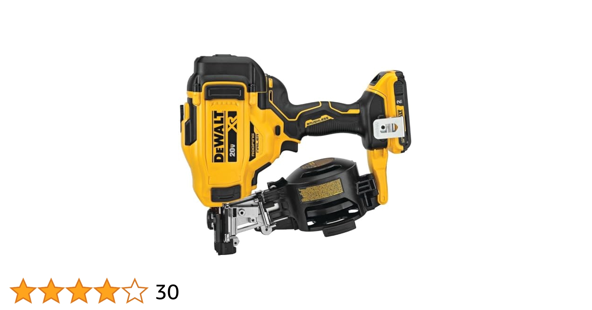 デウォルト(dewalt) 2x4 釘打ち機 D51823 Amazon | DEWALT Cordless Roofing Nailer KIT | エア釘打機