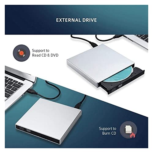 Lecteur CD-RW externe USB解决无光驱问题 Graveur portable blanc PC - 7