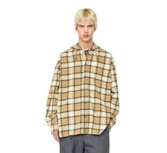 Amazon.co.jp: [ディーゼル] メンズ シャツ チェック パーカー