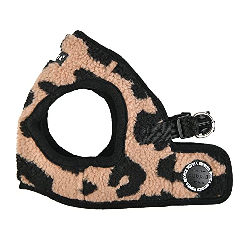 Puppia Brustgeschirr für kleine und mittelgroße Hunde - Serval Harness B - verstellbar und komfortabel, Beige, M