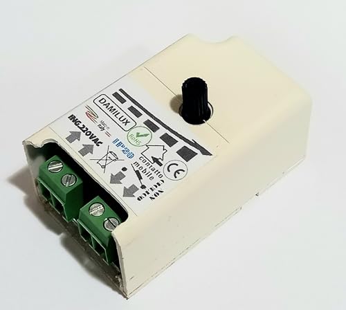  Temporizzatore Timer Modulo 220V rele\' 5A ritardo regolabile 3-100 sec