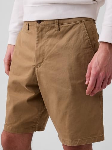 Image of Gap Men Solid Regular Fit Mid Rise Shorts