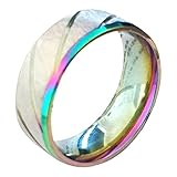 💎 Detalles del tamaño: se puede usar como un anillo normal o como un anillo para el dedo medio, cómodo de llevar. Este anillo súper elegante es perfecto para apilar o usar solo.