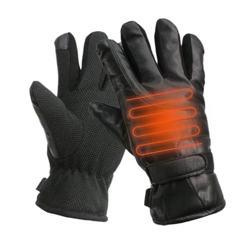 Guantes Calefactores – Manoplas Gruesas Impermeables | Guantes De Snowboard Eléctricos Con Carga USB | Calentadores De Manos Térmicos De Invierno Con Protección Contra El Frío Para Acampar Al Aire Lib
