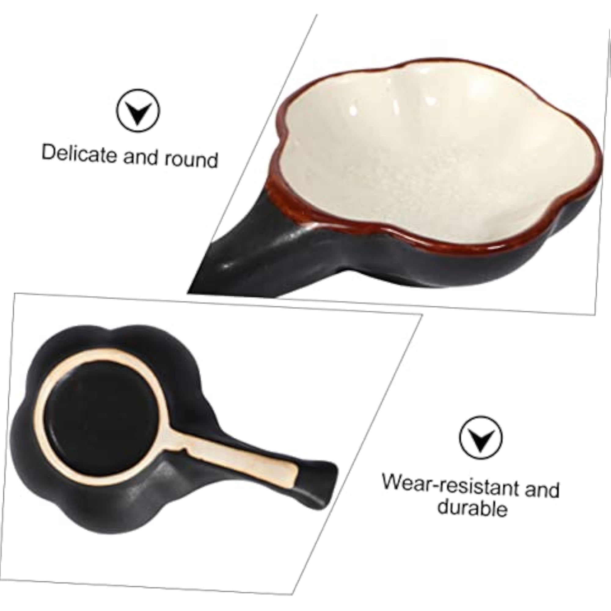 Ceramic Ink Plate Calligraphy Brush Palette