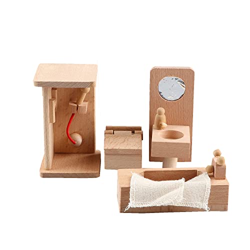 See full amazon price history chart for AUTHFORT Doll House Miniature Wooden Furniture Bathroom Set Dollhouse Chair Dresser Bathtub Toilet Doll House Stacking and Painting KIT, Stacking Game for Kids AUTHFORT Doll House Miniature Wooden Furniture Bathroom Set Dollhouse Chair Dresser Bathtub Toilet Doll House Stacking and Painting KIT, Stacking Game for Kids (B0B5B5YJ8Z) Amazon Price History, Amazon Price Tracker