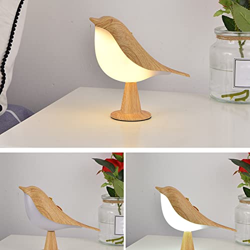 Bestalice Bedside Touch Control Table Lamp, Cute Bird Led Desk Lamp, Creative Bedside Lamp Aroma Lamps With Usb Port, 3 Way Dimmable Bird Lamp, Car Decorative Lamp Modern Night Light For Home Office #TOP3