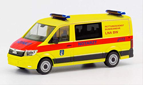 Herpa 700757 Military MAN TGE Minibus toit bas Bundeswehr 1/87