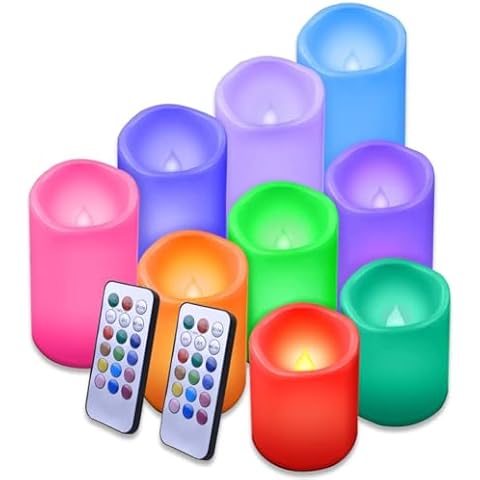 Enido Flameless Outdoor Candles Set Cover