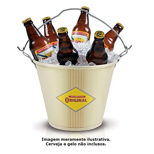 Balde para garrafas de alumínio Original bege 5 litros - 23434
