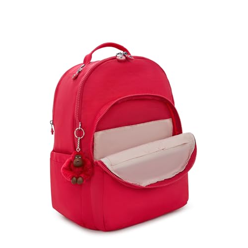 Image of Kipling Women's Seoul Extra Large 17 inch Laptop Backpack, Durable, Roomy with Padded Shoulder Straps, Built-In Protective Sleeve