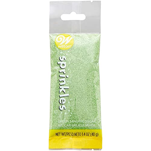 Food Items SANDING SUGAR POUCH GREEN
