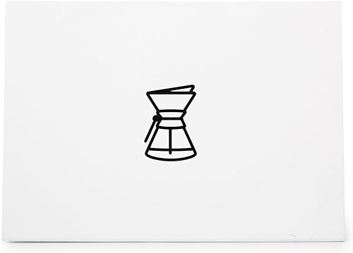 Chem Pour Over Coffee Maker, quality rubber stamp, ideal for crafts scrapbooking invitations cards and tags CCSTA-25108