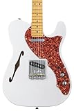 Fender American Professional II Telecaster Thinline Electric Guitar - Transparent White Blonde with Maple Fingerboard
