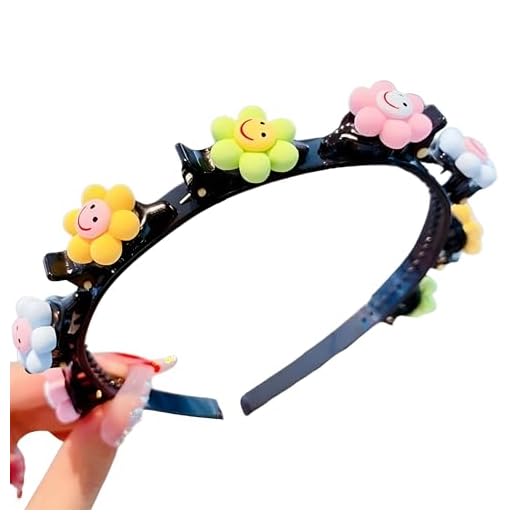 Tiara Infantil Presilhas com Flores Decorativas, Acessório para Cabelo, Multicolorido, Meninas
