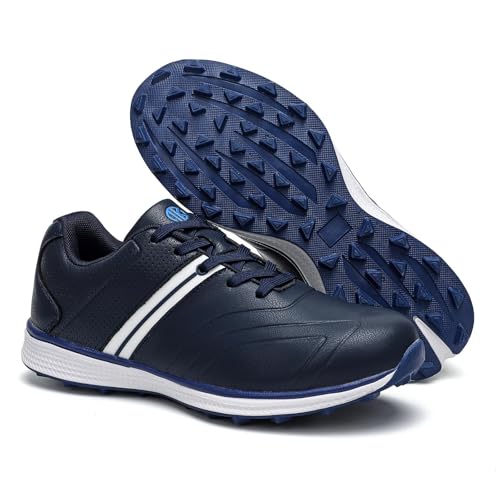 Image of Men's Golf Shoes Professional Spikeless Golfers Training Sneakers