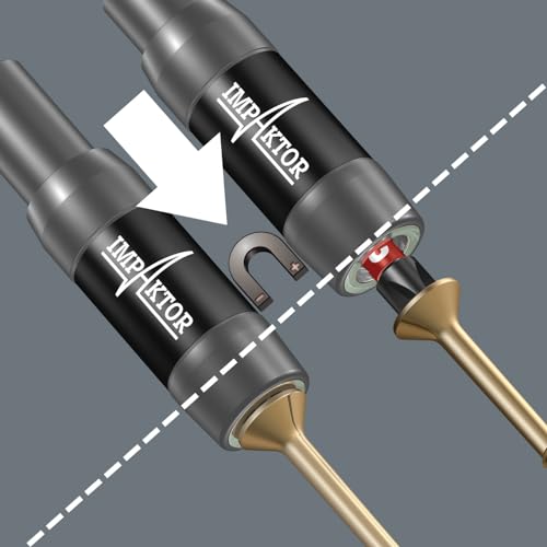 Wera Bit-Sortiment, Bit-Check 10 Impaktor 1, 10-teilig, 05057680001