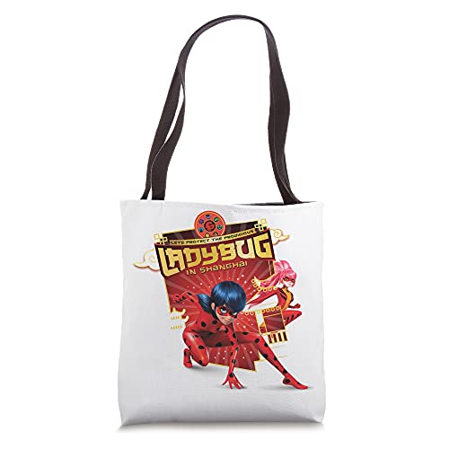 Miraculous Shanghai Ladybug and Ladydragon Tote Bag -  YAMG0SDEPWEUS_16INCHES