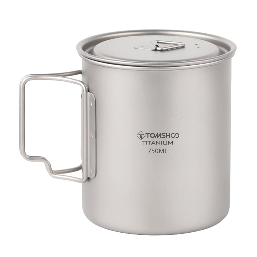 Acouto Bouteille d'eau en Titane 700 Ml Bouteille d'eau de Sport Légère pour le Camping en Plein Air Randonnée Sac à Dos Construction Résistante à la Corrosion Légère Cette Fabriquée (Flacon de