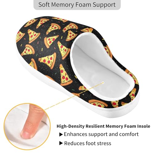 Women's Men's Slippers Memory Foam Fluffy Fuzzy Slipper Fleece Comfy Warm Slip On Winter Bedroom House Shoes for Outdoor Indoor Travel3