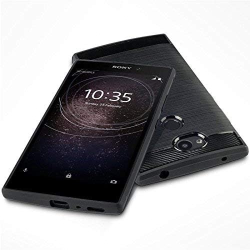 Image of Hybrid Carbon Fiber Back Case for Sony L2 (Black)