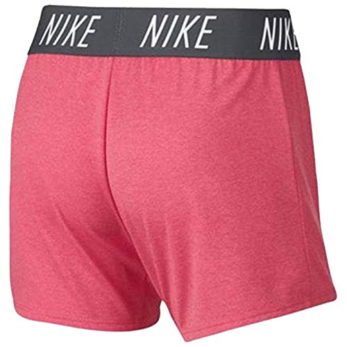 Nike Dry Girl's Dri-Fit Training Shorts Pink Grey 910252 823 (m)4