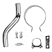 MBRP Direct Replacement Slip On Exhaust Muffler Made of Black-Coated Aluminized Steel | Fits Yamaha YFM Moto-4 200/Moto-4 225/Tri-Moto 225 1985-1990 | Mild Sound | AT-7401