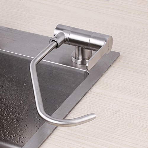 Robinet de cuisine en acier inoxydable brossé pour filtre à eau potable par osmose