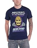 Masters of the Universe Herren Skeletor Rundhals T-Shirt Gr. M, navy