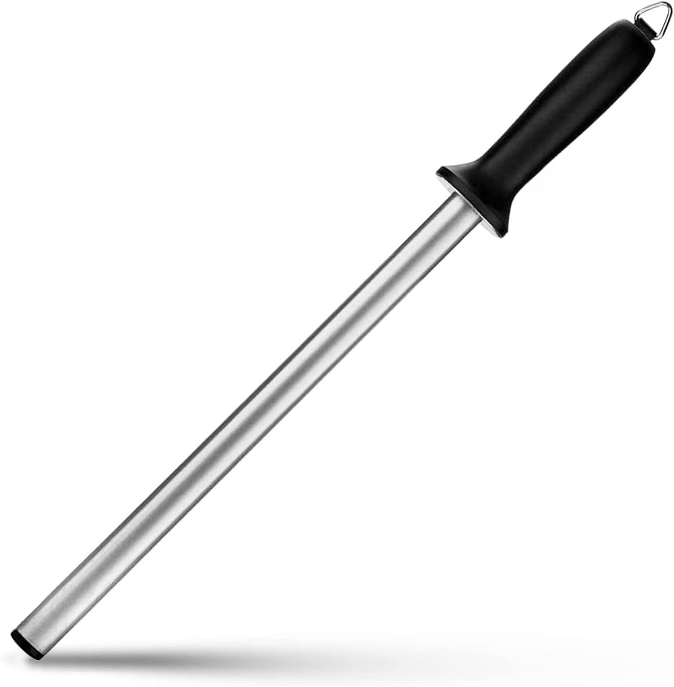 ARCCIDiamond Knife Sharpening Steel Rod - 12 Inch Professional Kitchen Blade Sharpener Rod Stick for Honing Knife Blades, Chef Knives and Shears