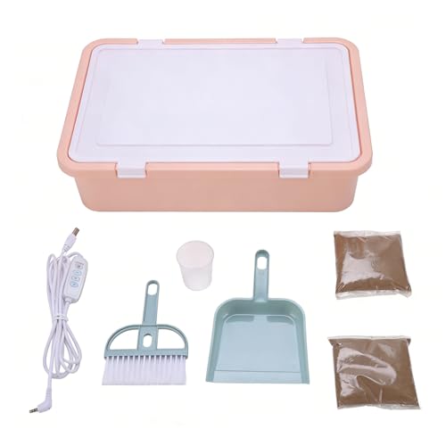 OPPWONG Mesa de Luz para Niños, 10 Niveles de Brillo, 3 Temperaturas de Color, Mesa de Arte de Alimentada por USB con Control Táctil, área de Almacenamiento de, Mesas de Luz Sensorial