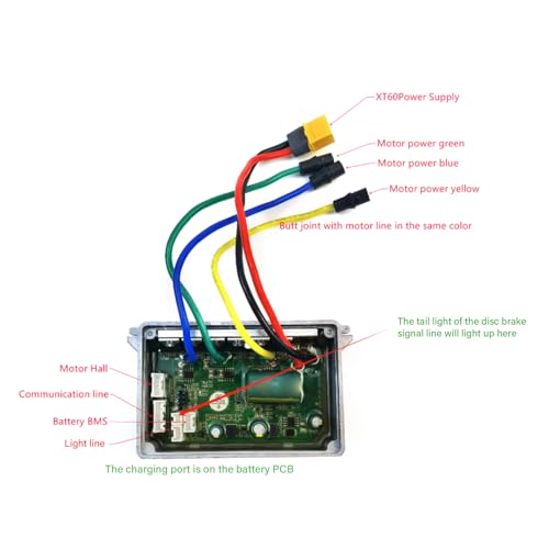 Alomejor Electric Scooter Controller Board, Original Controller for MAX G30 Electric Scooter Assembly Kit